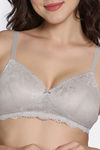 Zivame Dreamcatcher Padded Non Wired Medium Coverage Lace Bra - Wild Chime — thumbnail 6